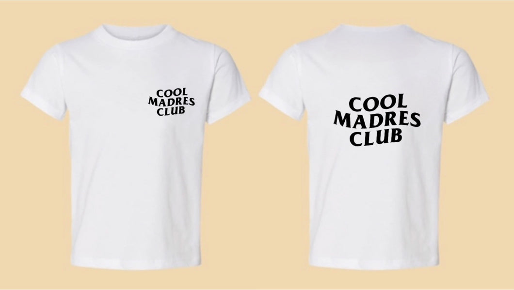 COOL MADRES CLUB WHITE TEE