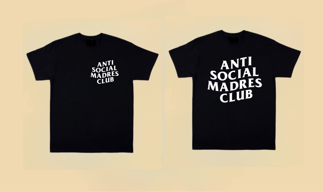 ANTI SOCIAL MADRES CLUB BLACK TEE
